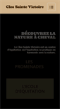 Mobile Screenshot of clossaintevictoire.com